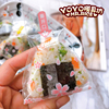 三角饭团包装袋三角模具搭配寿司便当包装袋透明樱花可爱造型便携