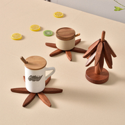 一棵树实木隔热垫餐桌垫创意家用防止烫手锅垫杯垫木质摆件碗垫子