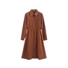 连衣裙女秋季女装小个子气质洋气收腰显瘦长袖裙子L325702A