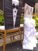 婚礼创意道具椅背，装饰户外婚礼婚纱拍摄道具，迎宾区布置椅子