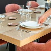 桌面软玻璃PVC桌布防水防烫防油免洗塑料透明餐桌垫茶几厚水晶板