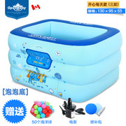 欧培(open-baby)游泳池儿童，充气加厚泳池家用室内家庭宝宝戏水池6