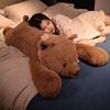 大型毛绒玩具趴趴熊抱枕(熊，抱枕)女睡觉女孩抱着睡床上夹腿大号熊公0222h