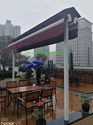 停车雨棚伸缩蓬户外雨篷遮阳棚伸缩遮阳棚，豪华型伸缩遮阳蓬