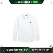 香港直邮潮奢poloralphlaurenpolo拉夫劳伦男士纯色衬衫