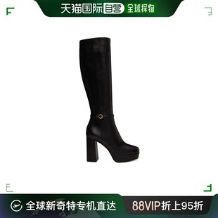 香港直邮Gianvito Rossi 吉安维托 罗西 女士粗高跟长筒靴