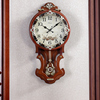 欧式钟表挂钟客厅大号静音时钟创意，挂表家用电波，钟壁钟(钟壁钟)石英钟hp07