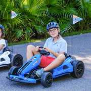 高档高档儿童卡丁车电动漂移四轮玩具汽车可坐大人，10岁小孩竞速网
