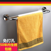 出口德国毛巾杆不锈钢304卫生间置物架双杆毛巾架浴室五金挂件