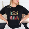 retro dog mama women t shirts全棉宽松半袖T恤街头创意母亲礼物
