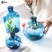 花瑾。创意气泡花瓶艺术手作玻璃器皿水培水植瓶插花摆件摆饰