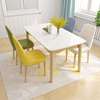 北欧餐桌椅组合实木简约现代经济型一桌六椅长方形小户型4人6人