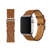 适用苹果s7手表apple watch9表带s8真皮款iwatch7/6/3/4/se/5代ultra手表带45/42/44mm男女8潮s6保护壳套s4