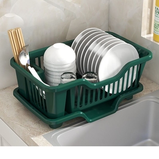 沥水碗架沥水架放碗架筷子碗置物架晾家用厨房收纳篮碗碟碗盘