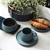 英式下午茶具创意简约6寸平盘甜品点心早餐盘陶瓷碗彩色咖啡杯碟