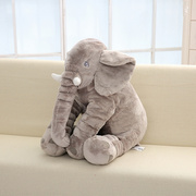 ins大象毛绒玩具公仔抱枕，被子两用空调毯子，宝宝陪睡安抚玩偶礼物