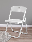 简易折叠椅子家用靠背椅办公椅，会议椅培训椅户外塑料，椅成人高凳子(高凳子)