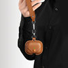 适用airpodspro2保护套苹果耳机壳皮质连体一二代蓝牙第三代ipod简约1锁扣三创意airpod软壳一体式airpods3盒