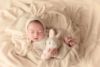 新生儿小兔子服装白色满月影楼拍照上门摄影工作室童装婴儿兔年服