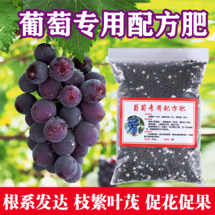 葡萄专用肥有机复合大量元素颗粒，缓释氮磷钾，水溶庭院提子果树肥料