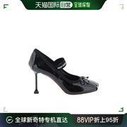 99新未使用香港直邮miumiu缪缪女士，圆头高跟鞋5i793djhr