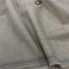 大牌进口米灰色弹力精纺板司肌理亚麻面料设计师西装裤子布料