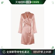 香港直邮laperla女士睡裙，silk真丝长袖，睡袍晨袍0020293cl
