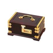红木首饰盒珠宝手饰品，收纳盒实木收藏盒，木质带镜化妆盒结婚礼物盒