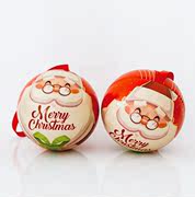  德国费列罗Kinder健达巧克力4颗圣诞老人铁盒 可挂树