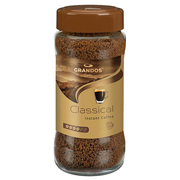 德国进口 grandos 格兰特经典黑咖啡 200g速溶清咖啡粉