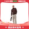 香港直邮潮奢 ASOS 男士设计针织基础款高翻领绿色套头衫