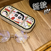 可爱便携眼镜盒，ins少女太阳眼镜盒防压保护盒墨镜，眼睛盒男女