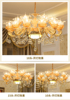 欧式客厅吊灯锌合金水晶灯餐厅卧室创意美式简约玻璃简欧酒店灯具