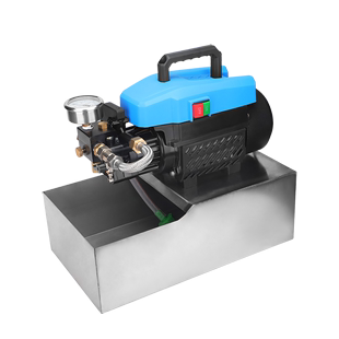 手提便携式电动试压泵不锈钢双缸大流量地暖管道水管测压机打压泵