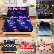 soft bed sheets fitted sheet cotton pillow cases 床笠 枕套