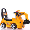 儿童玩具电动挖掘机车，男孩工程车可坐人可骑超大号钩机挖土机