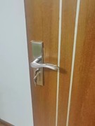 单舌门锁简约不锈钢执手锁换锁配锁木门卧室把手锁宾馆旅馆房门锁