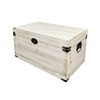 复古木箱子带锁m实木收纳储物箱做旧民宿装饰木盒长方形带盖