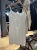 Brandy BM美式竖条纹系带吊带裙女bm短裙修身清纯白色连衣裙