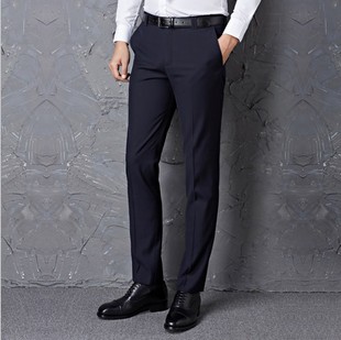 职业装男士商务休闲西裤销售中介房产业务员银行白领高端男士裤子