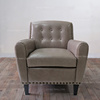 北欧简约皮艺沙发进口头，层牛皮美式创意个性，小户型单人沙发椅