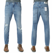Calvin Klein Jeans CK 男士修身做旧破洞长裤牛仔裤 J30J325724