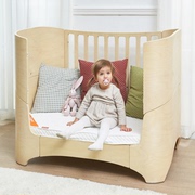 北欧ins风儿童床实木，拼接多功能婴儿床定制游戏屋创意单人床分床