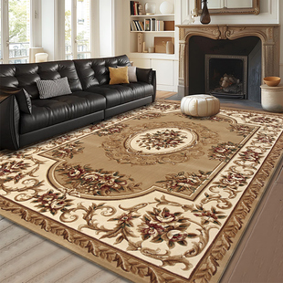 高级美式地毯客厅沙发，茶几卧室家用中式欧式复古轻奢加厚羊毛定制