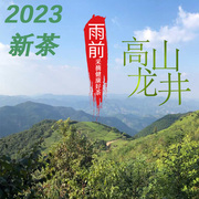 2024越乡龙井高山云雾，浓香型绿茶无农药，有机雨前龙井茶叶散装500g