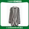 香港直邮solid&striped女士条纹洞洞，针织棉质针织开衫