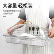 亚克力透明塑料方盘卤肉凉菜，盒带盖食品展示盘，熟食托盘长方形份数