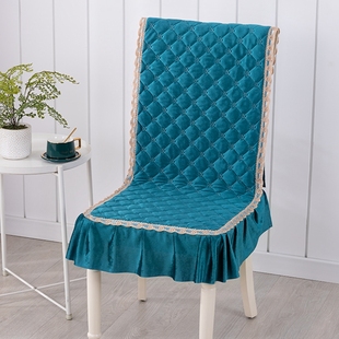 餐椅套椅子套连体椅垫坐垫板凳套 防滑椅套椅垫通用一体凳子套罩