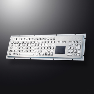 达沃d-8605防爆箱操作台，输入键盘不锈钢，防水轨迹球触摸板鼠标键盘