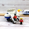 飞机玩具角色扮演适配木质轨道，小火车米兔brio木头铁轨积木男